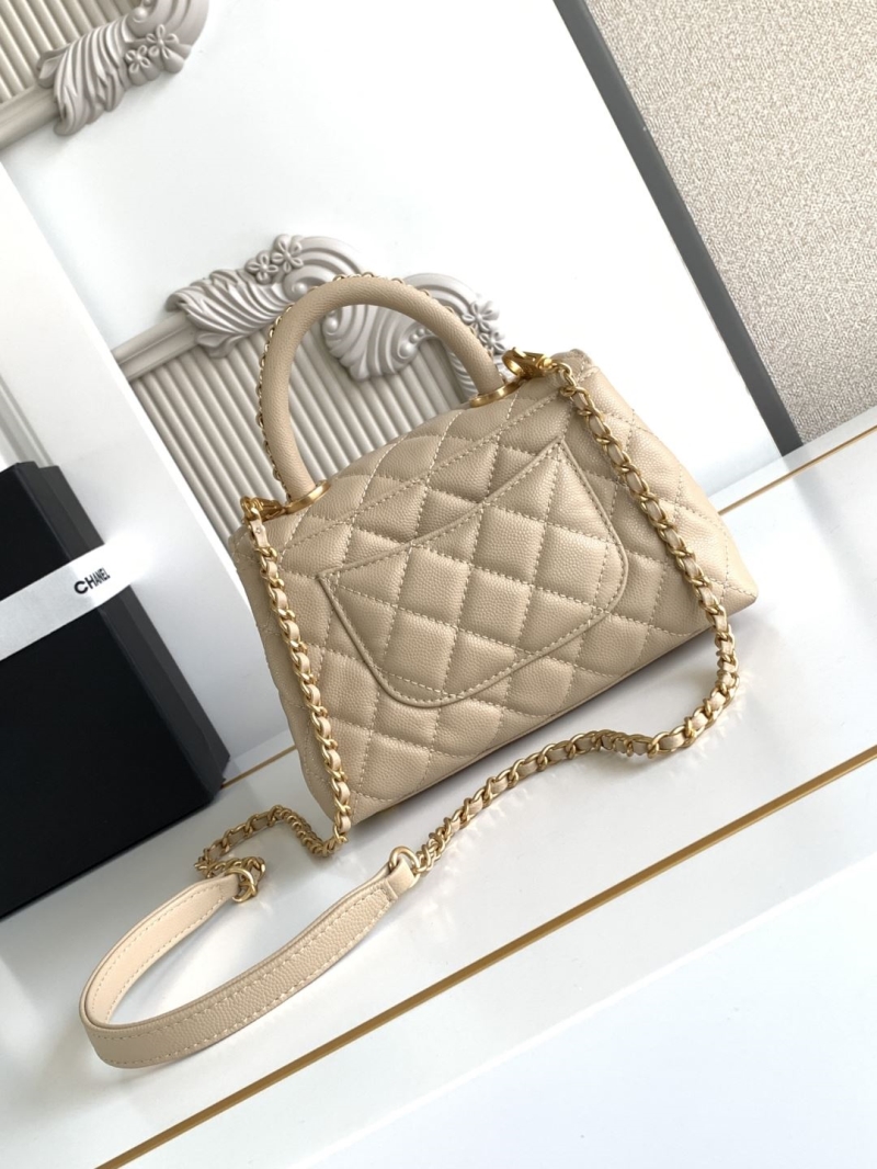 Ch**el top handle bags